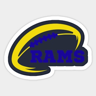 rams football Sticker